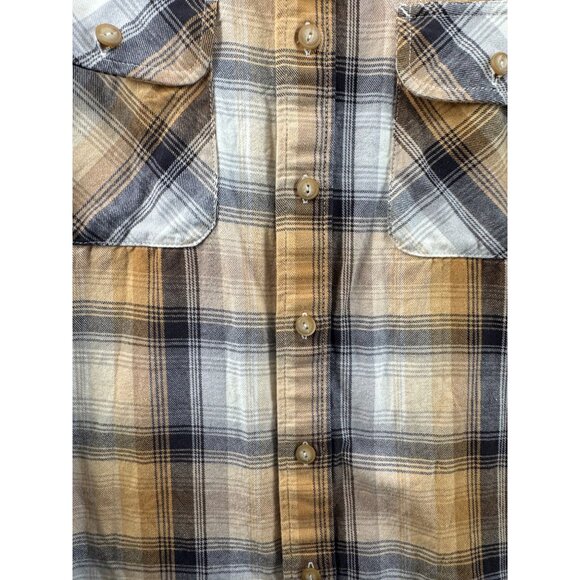 Pendleton Mens Large Plaid Button-Up Shirt In Cotton Size Large - Picture 3 of 8